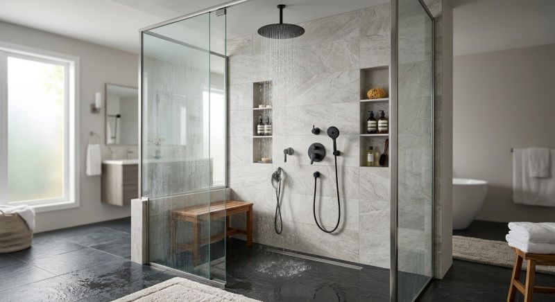 Bathroom Shower Renovation in Portland, ME