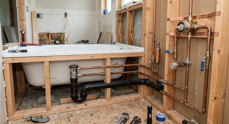 Soaking Tub Installation in Portland, ME